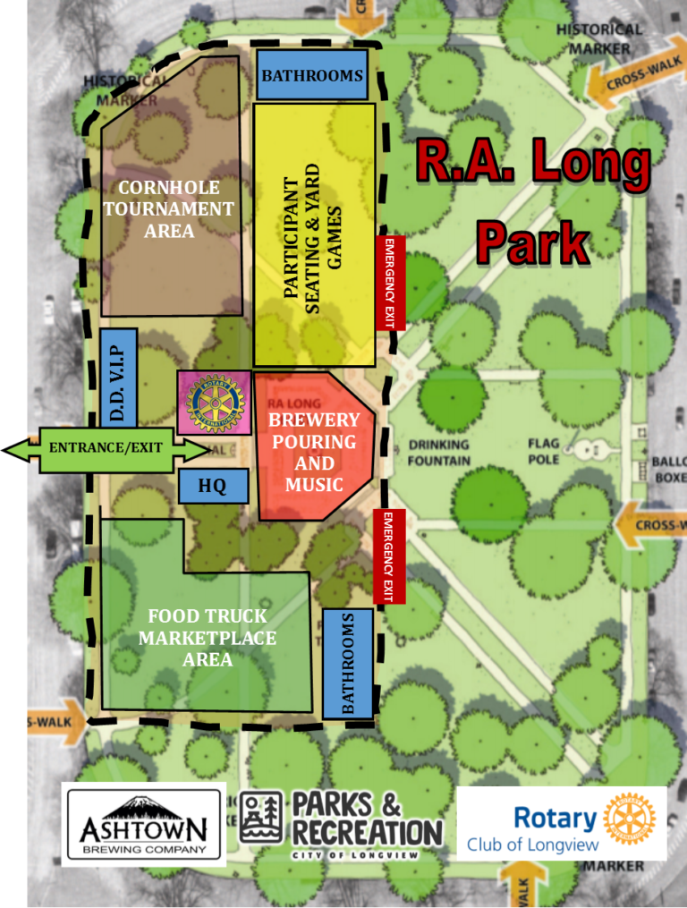 Map of Crafted Brew Fest